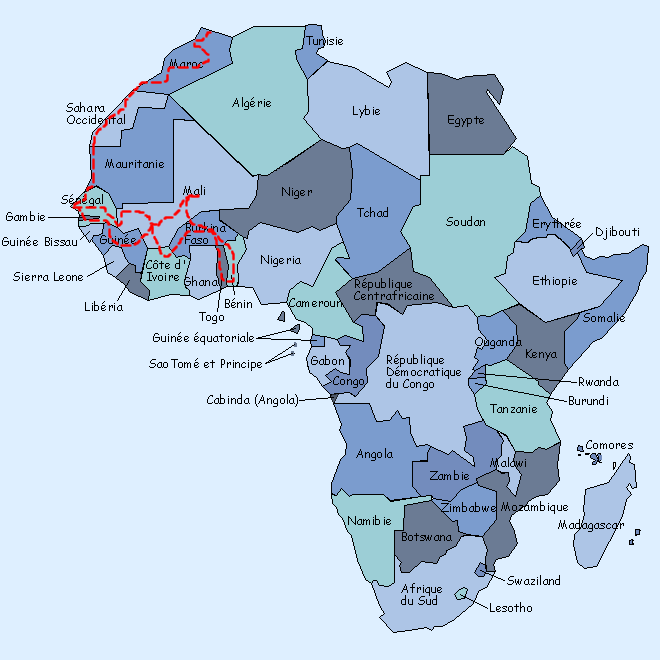 carte-senegal-afrique