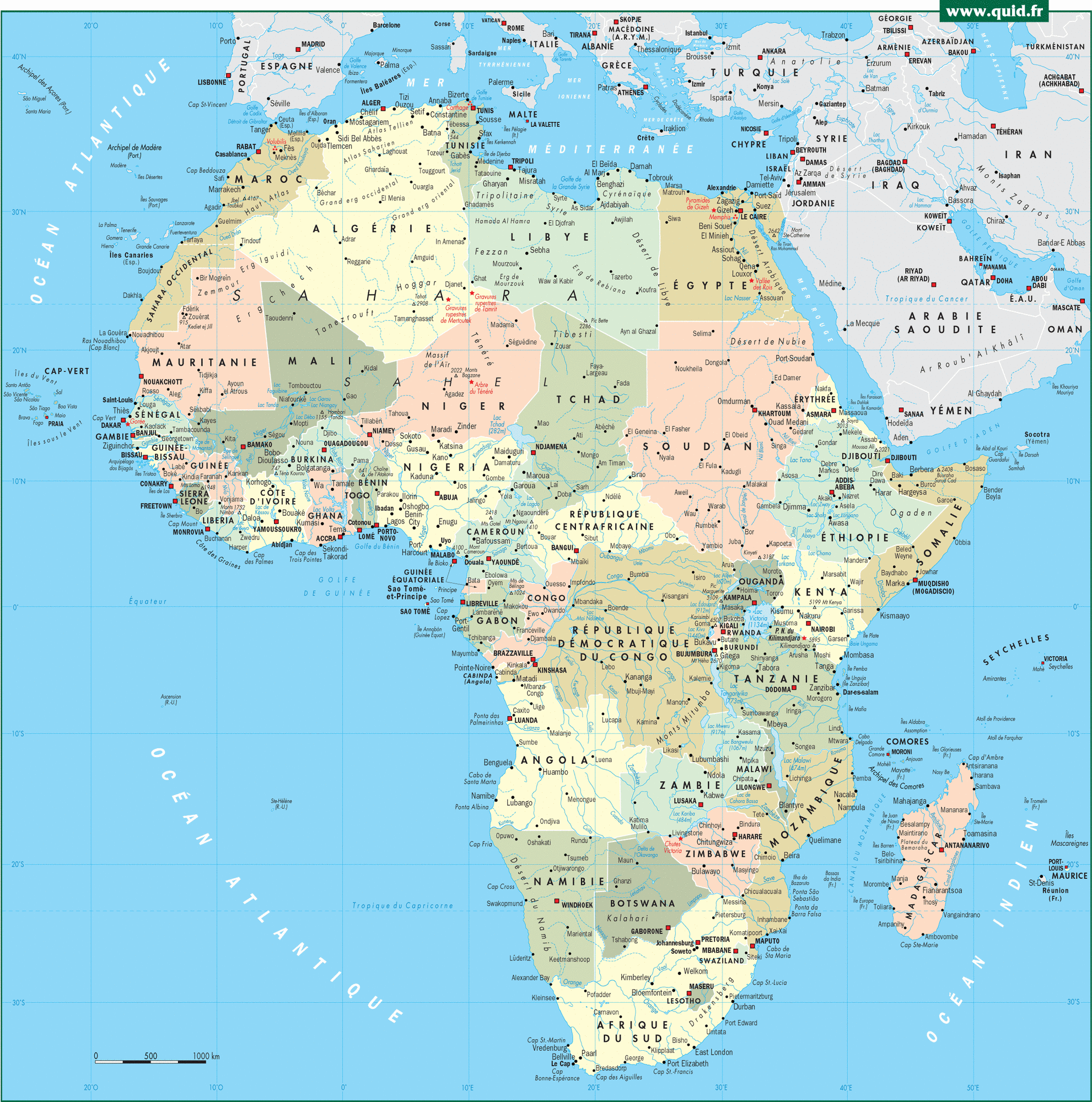 carte-detaillee-afrique
