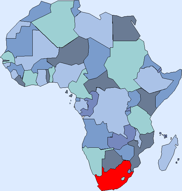 Retour carte Afrique