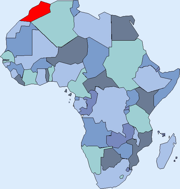 Retour carte Afrique