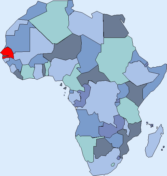 Retour carte Afrique